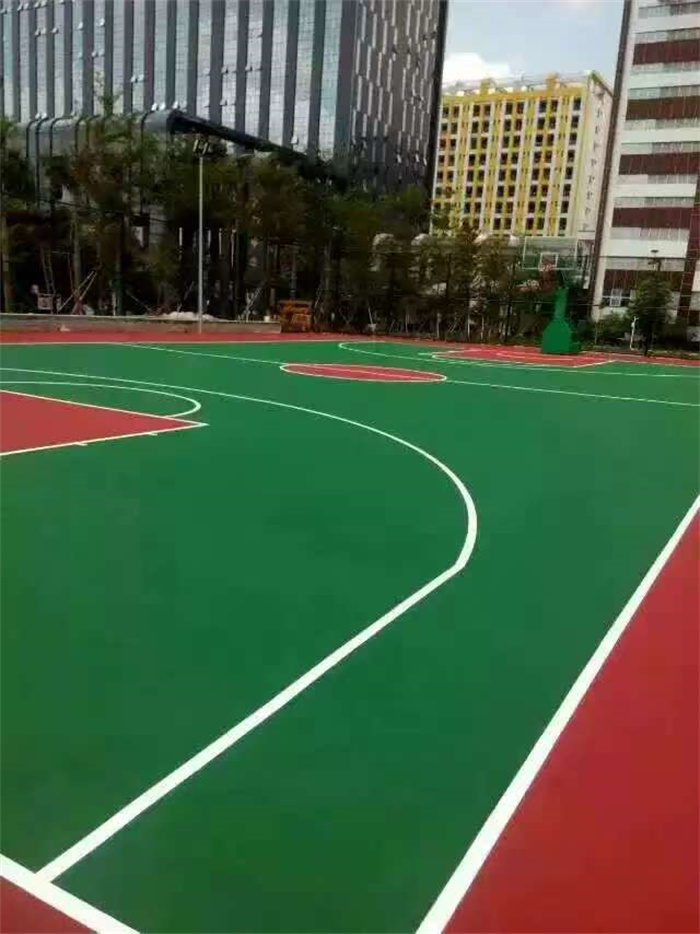 硅PU運動場場地